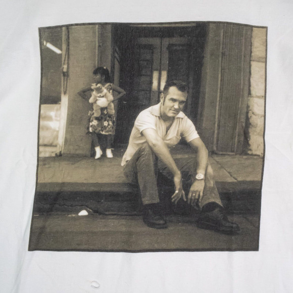 Vintage 1997 Morrissey Concert Maladjusted Tour T-Shirt XL The Smiths 90's - Picture 2 of 16